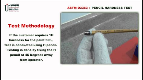 how to test pencil hardness|pencil hardness test for paint.